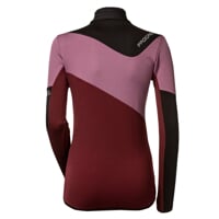TERRITORIA women's full zip jacket black/plum
