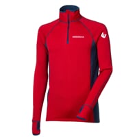 TOREZ ZIP mens sports short zip jacket black/red