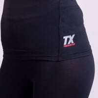 TX NSTZ dámské triko s dlouhým rukávem a stojáčkem černá