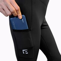 VELOCITA women's outdoor leggings black