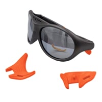 VERTICAL MRR BLK-ORG glacier sunglasses black/orange