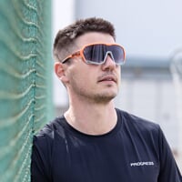 VORTEX SMK ORG/GRY sports glasses orange/grey