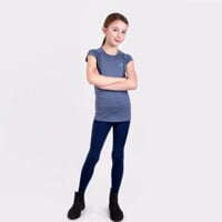 ZETA GIRL dívčí jezdecké legíny tm.modrá
