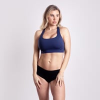 ZORA BRA dámská sportovní podprsenka tm.modrá
